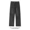 ✿New item! [BIGEMAN Series]★Pants★ 3color Denim Pants Bottoms Unisex Men's Large Size Jeans