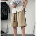 Load image into Gallery viewer, [BIGEMAN Series] Shorts, 2 colors, Bottoms, Shorts, Unisex, Men's, Vertical Stripes, Sporty Style
