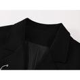 Load image into Gallery viewer, [LHSEN Series] ★Outer★ Jacket Blazer Designed Casual Black Black
