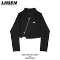 Load image into Gallery viewer, [LHSEN Series]★POLO Shirt★ Tops, Slimming, Stylish, Mini Length, Women's, Black, Black
