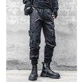 Load image into Gallery viewer, [WL Series]★Casual Pants★ Trousers Bottoms Cool Black Easy to match Harajuku style
