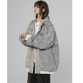 Load image into Gallery viewer, [Fujiman Series] ★Outer★ 2color Parka Outer Unisex Men's Hooded Large Size White Black
