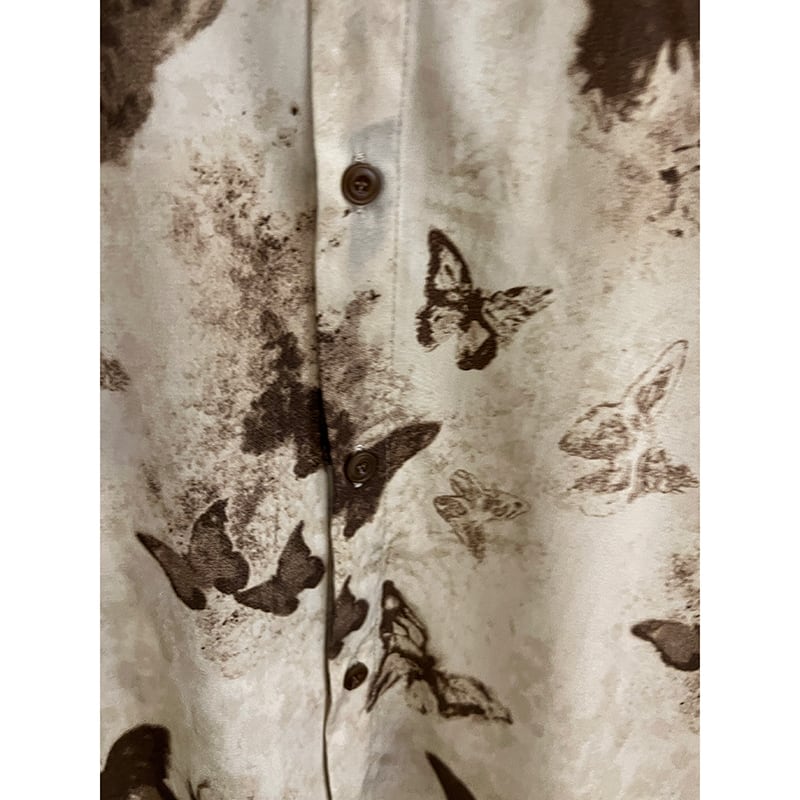 [Chen Dafu Series]★China Style Shirt★ 2color Tops Long Sleeve Shirt Unisex Men's Butterfly Print