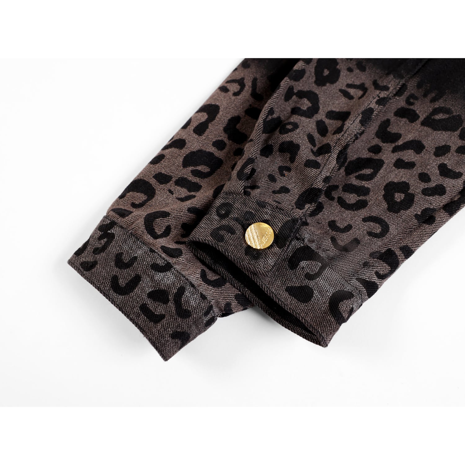 [LHSEN Series]★Outerwear★ Blazer Casual Color scheme Leopard print Easy to match Design Brown Black