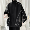 Load image into Gallery viewer, [V37 series]★Jacket★ 3color outerwear unisex men's stand neck black beige red
