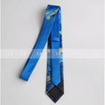 Load image into Gallery viewer, [Daiki Series]★Tie★ Accessory Decoration Oil Painting Style Men's Birthday Present Blue Blue Cute
