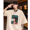 Gallery viewerに画像を読み込む, 【PPGシリーズ】★Tシャツ★ 5color トップス 半袖 男女兼用 メンズ 大きいサイズ スエード 人物
