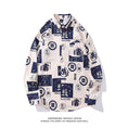 Load image into Gallery viewer, [JINKESEN Series]★China style shirt★ Tops, long sleeve shirt, unisex, men's print, letter pattern, ink pattern
