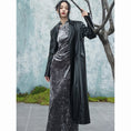 Load image into Gallery viewer, ✿New item! [Daiseiryusu series]★China style dress★Cheongsam dress velvet long length slimming wear
