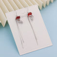 Load image into Gallery viewer, [MLHL Series] ★Earrings★ 2 colors Accessories for women, date, fox, cute, white, red
