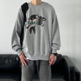 Load image into Gallery viewer, [V37 Series] ★Tops★ 3color Sweatshirt Unisex Men's Cat Cat Dog Cartoon Animal Pattern
