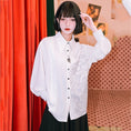 Load image into Gallery viewer, ✿New item! [Kokaisha --- Cloudflies Series] ★China style shirt★ Tops, long sleeve shirt, original, dragon pattern, dragon crest, easy to match
