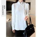 Load image into Gallery viewer, [SSCS Series]★China style tops★ Shirt 3color Chinese style shirt long sleeve black white red
