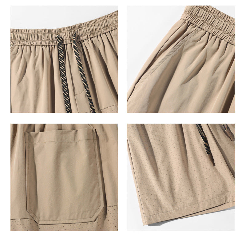 [BIGEMAN Series] ★Shorts★ 2 colors Bottoms Shorts Unisex Men's Simple Cool