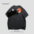 Gallery viewerに画像を読み込む, 【Mmoptopシリーズ】★Tシャツ★ 3color トップス 半袖Tシャツ 男女兼用 メンズ コットン 猫 ねこ ネコ
