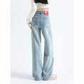 Load image into Gallery viewer, [KUDOU Series]★China style trousers★ 2color embroidery bottoms denim pants ladies fashion jeans
