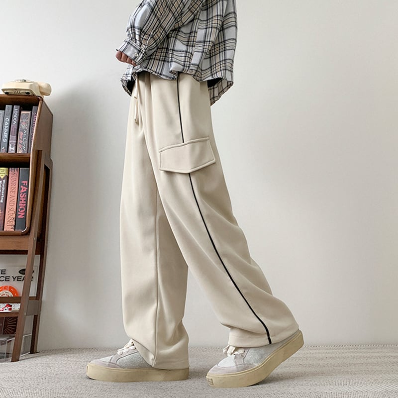 [V37 Series] ★Casual Pants★ 2color Pants Trousers Bottoms Unisex Men's Simple Easy to Match