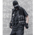 Load image into Gallery viewer, [WL Series] ★Vest★ Tops Outerwear Unisex Men's Casual Unique Black Black
