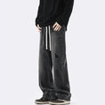 Load image into Gallery viewer, [XGY Series]★Trousers★ 2color Denim Pants Bottoms Unisex Men's Easy to Match Blue Black
