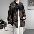 [ZHUIYI Series]★China Style Shirt★ 2color Tops Long Sleeve Shirt Unisex Men's Large Size Retro