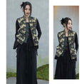 Load image into Gallery viewer, [Big Blue Dragon Series] ★Chinese style tops★ Vest Chinese clothing Butterfly Improves temperament Original Cute Design
