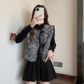 Load image into Gallery viewer, [JIGUJIGU series]★China style setup, single item order★ Long sleeve tops or vests Ink pattern Chinese buttons Black Black
