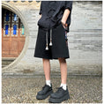 Load image into Gallery viewer, [BIGEMAN Series] ★Shorts★ Chinese-style pants, 2 colors, bottoms, short pants, cotton linen, unisex, men's, switching
