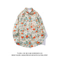 Load image into Gallery viewer, [MOISHE TIDE Series]★Shirt★ Tops, long sleeve shirt, floral pattern shirt, unisex, men's print, cute
