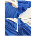 Load image into Gallery viewer, [XUELI Series] ★Tops★ T-shirts in 2 colors for women, with a stylish design, blue and pink
