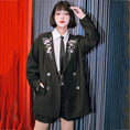 Load image into Gallery viewer, ✿New item! [Kokaisha --- Butterfly Series] ★China style coat★ Blazer outerwear embroidery black black easy to match
