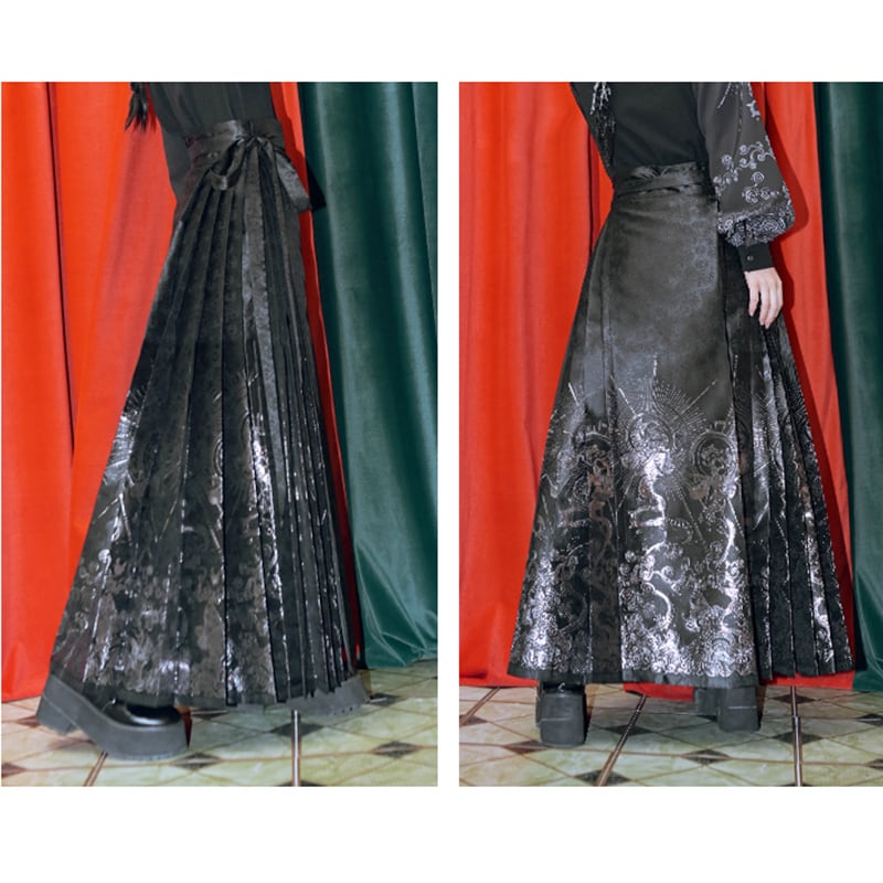 ✿New item! [Kokaisha --- Kaiten Series] ★Chinese style skirt★ Bottoms, Maki skirt, Hanfu skirt, easy to match