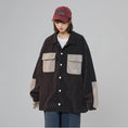 Load image into Gallery viewer, [Fujiiman Series] ★Jacket★ 3color outerwear unisex men's color scheme green blue black
