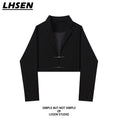 Load image into Gallery viewer, [LHSEN Series]★Outerwear★ Blazer for ladies, easy to match, mini length, cool, stylish
