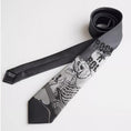 Load image into Gallery viewer, [Daiki Series] ★Tie★ Accessory Decoration Men's Birthday Present Retro Design Skull Skull
