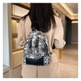 Load image into Gallery viewer, [NANA Series]★Bag★ 3color Rucksack Rucksack Floral Pattern Cute Blue Black Brown
