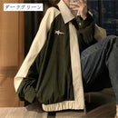 [SENSU Series]★Jacket★ 3color outerwear unisex men's switching corduroy PU casual