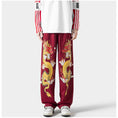 Load image into Gallery viewer, ✿New item! [BIGEMAN Series]★China style pants★ 2color casual pants bottoms unisex men's large size dragon pattern dragon pattern black red
