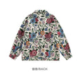 Load image into Gallery viewer, [GPstudio Series]★Jacket★ Floral pattern jacket outerwear unisex men's casual unique
