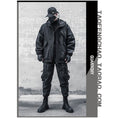 Load image into Gallery viewer, [WL Series] ★Jacket★ Outerwear with hood, unisex, men's black, easy to match with design.
