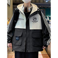 Load image into Gallery viewer, [ZUOFEILI Series] ★Jacket★ 3color outerwear unisex men's casual color scheme hooded
