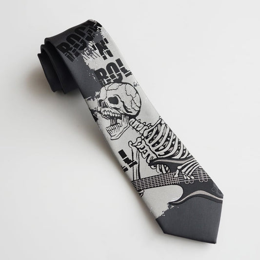 [Daiki Series] ★Tie★ Accessory Decoration Men's Birthday Present Retro Design Skull Skull