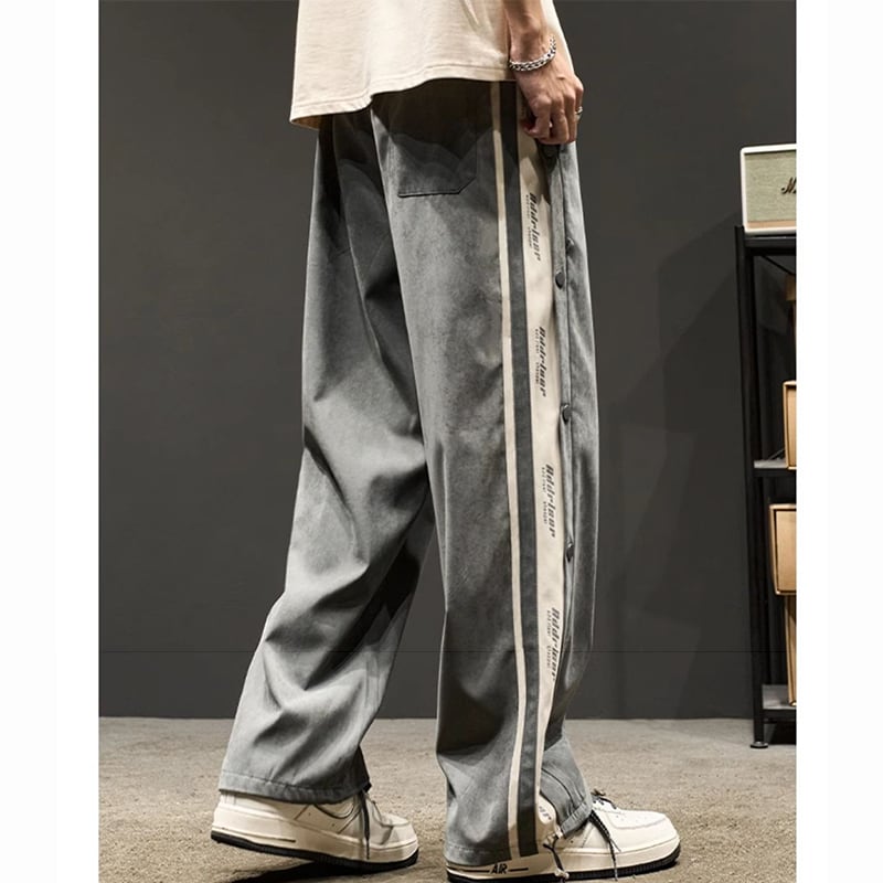 [SZON Series]★Casual pants★ 2color pants bottoms unisex men's color scheme easy to match