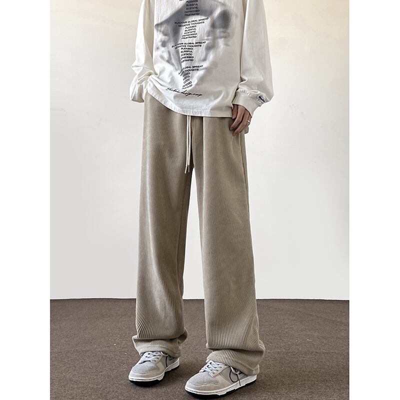 [NANSHI Series]★Casual Pants★ 2color Corduroy Trousers Bottoms Unisex Men's