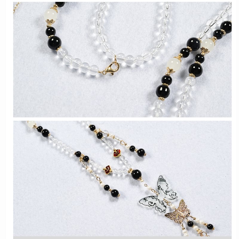 ✿New item! [Ancient monsters --- 啟蟄 series] ★China style necklace★ Ornaments Accessories Hanfu ornaments Original