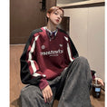 Load image into Gallery viewer, [V37 Series] ★Tops★ 2color sweatshirt Color scheme Unisex Men's Black Red Stylish Easy to match
