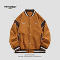 Load image into Gallery viewer, [Mmoptop Series] ★Stadium Jacket★ 3color Outerwear Unisex Men's Navy Dark Green Brown
