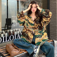 Load image into Gallery viewer, [XIAOXIN Series]★Shirt★ Long Sleeve Shirt Tops Women's Fashion Print Retro
