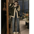 Load image into Gallery viewer, [SENSU Series]★Jacket★ 3color outerwear unisex men's switching corduroy PU casual
