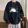 Load image into Gallery viewer, [XINGER Series] ★Tops★ 4color Sweatshirt Unisex Men's Cat Cat Cartoon Cute
