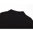 Load image into Gallery viewer, [LHSEN Series]★POLO Shirt★ Tops, Slimming, Stylish, Mini Length, Women's, Black, Black
